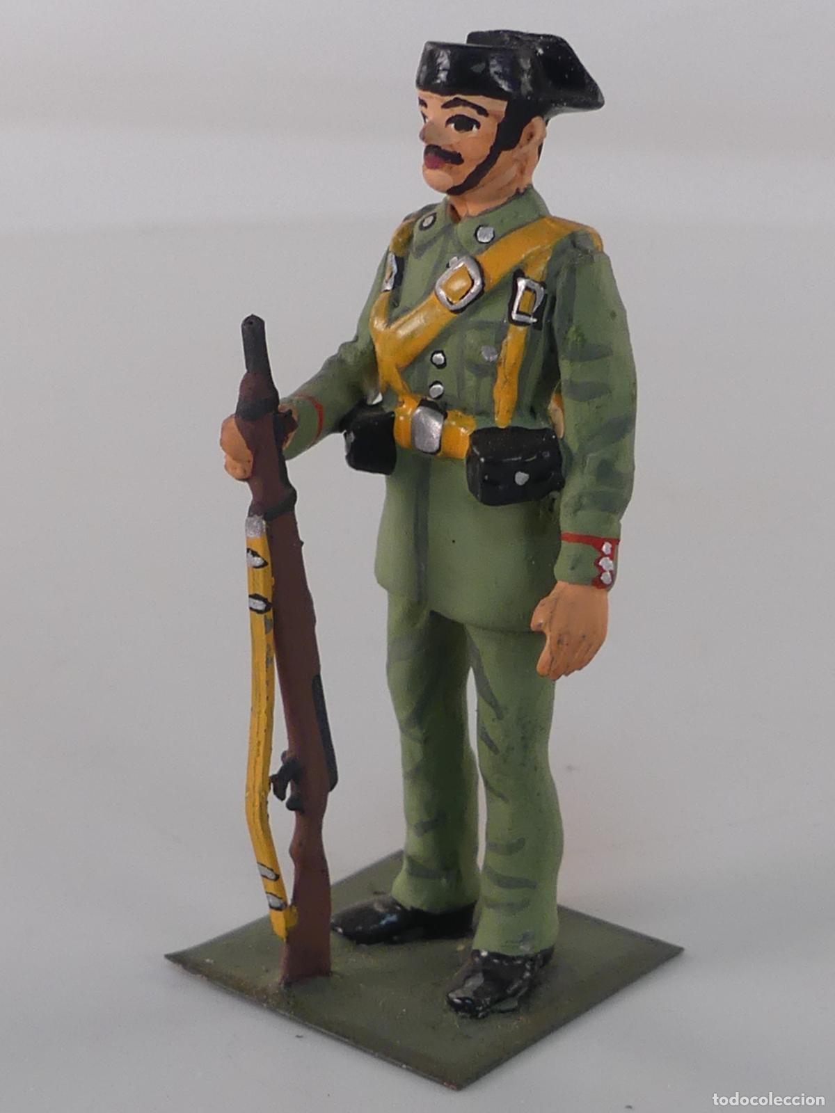 Juguetes antiguos: SOLDADITO DE PLOMO - GUARDIA CIVIL - OBJETO DE COLECCION--REF:10