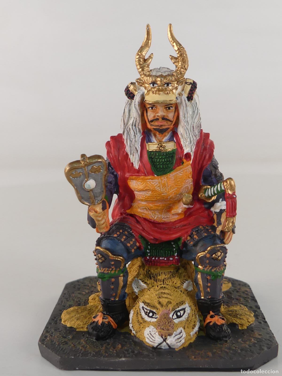 Jeux Anciens: FIGURA DE PLOMO TAKEDA SHINGEN COLLECION DEL PRADO--REF:65
