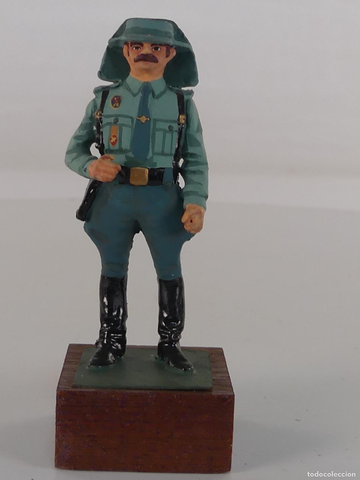 Juguetes antiguos: SOLDADITO DE PLOMO - GUARDIA CIVIL - OBJETO DE COLECCION--REF:37