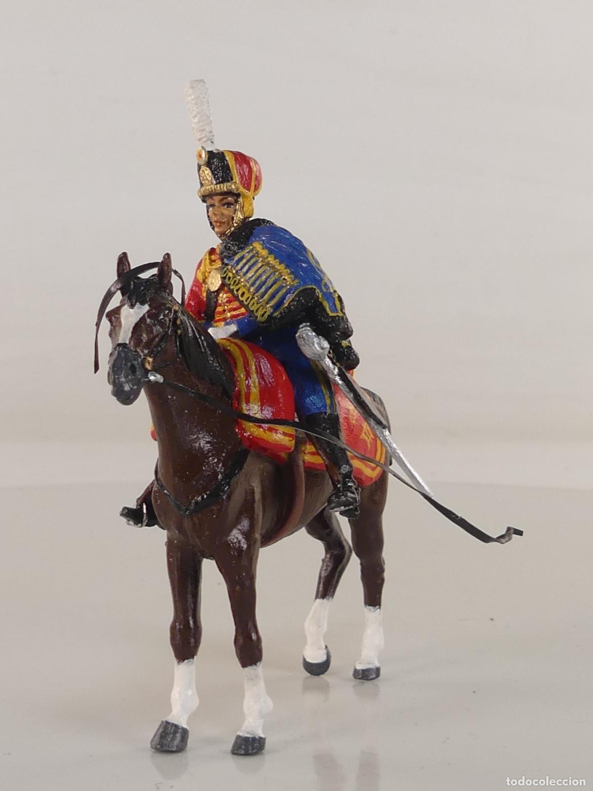 Altes Spielzeug: FIGURA DE PLOMO GUERRERO SOBRE CABALLO OBJETO DE COLECCION