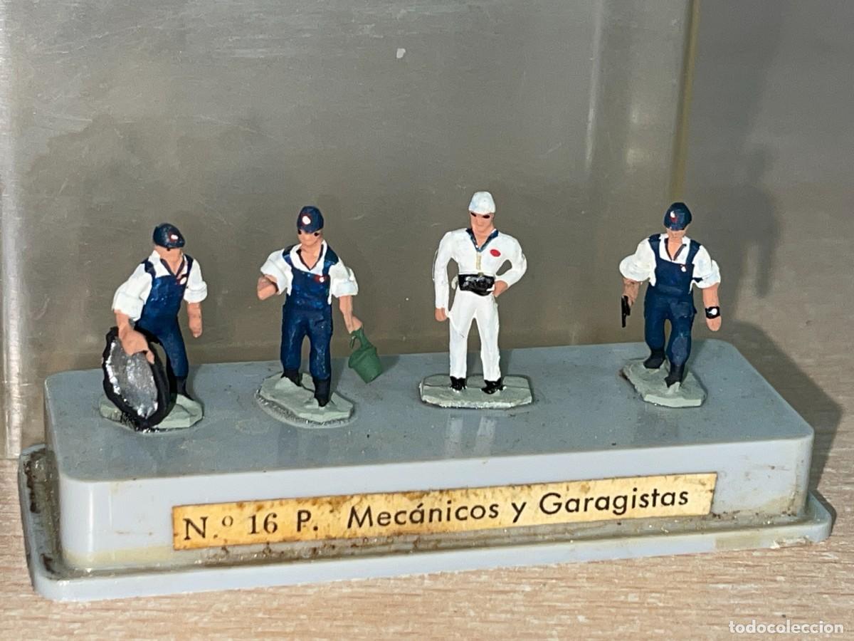 Juguetes antiguos: Alymer Miniploms N&ordm; 16 P. Mec&aacute;nicos y Garagistas H0 a&ntilde;os 70 soldaditos 1/87 Made in Spain