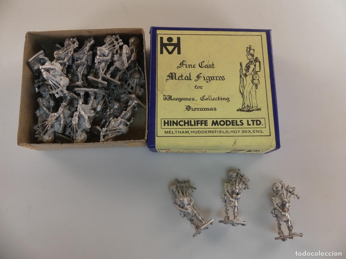 Altes Spielzeug: SOLDADITOS DE PLOMO SIN PINTAR -20 UNIDADES HINCHLIFFE MODELS CON CAJA