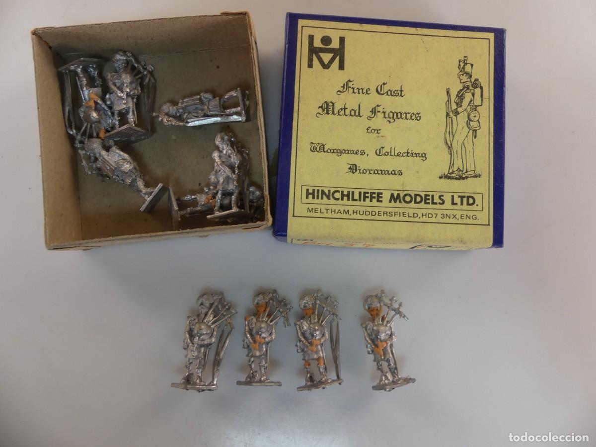 Jogos Antigos: SOLDADITOS DE PLOMO -10 UNIDADES HINCHLIFFE MODELS CON CAJA