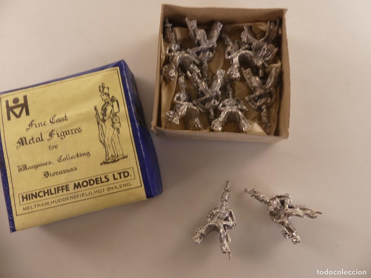 Altes Spielzeug: SOLDADITOS DE PLOMO -10 UNIDADES HINCHLIFFE MODELS CON CAJA