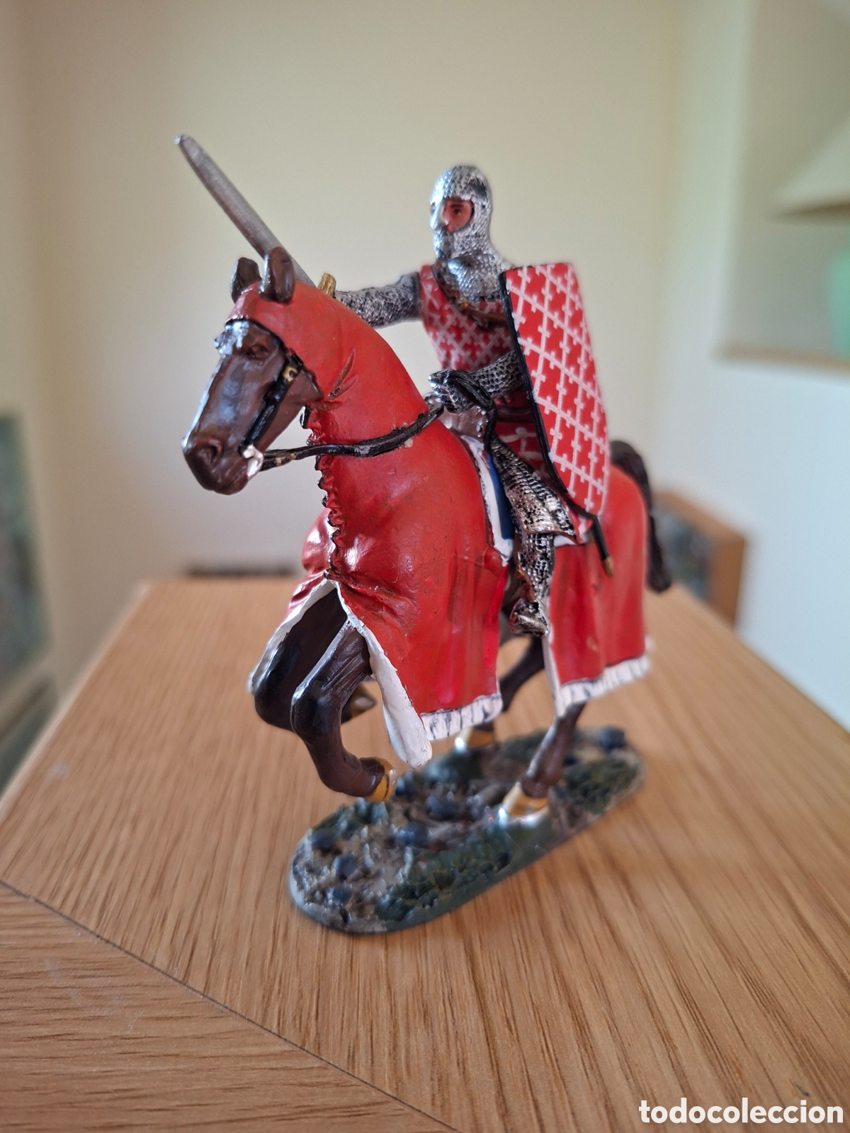 Giochi Antichi: FIGURA DE CABALLERO MEDIEVAL de DEL PRADO : KNIGHT OF THE PAPAL STATES