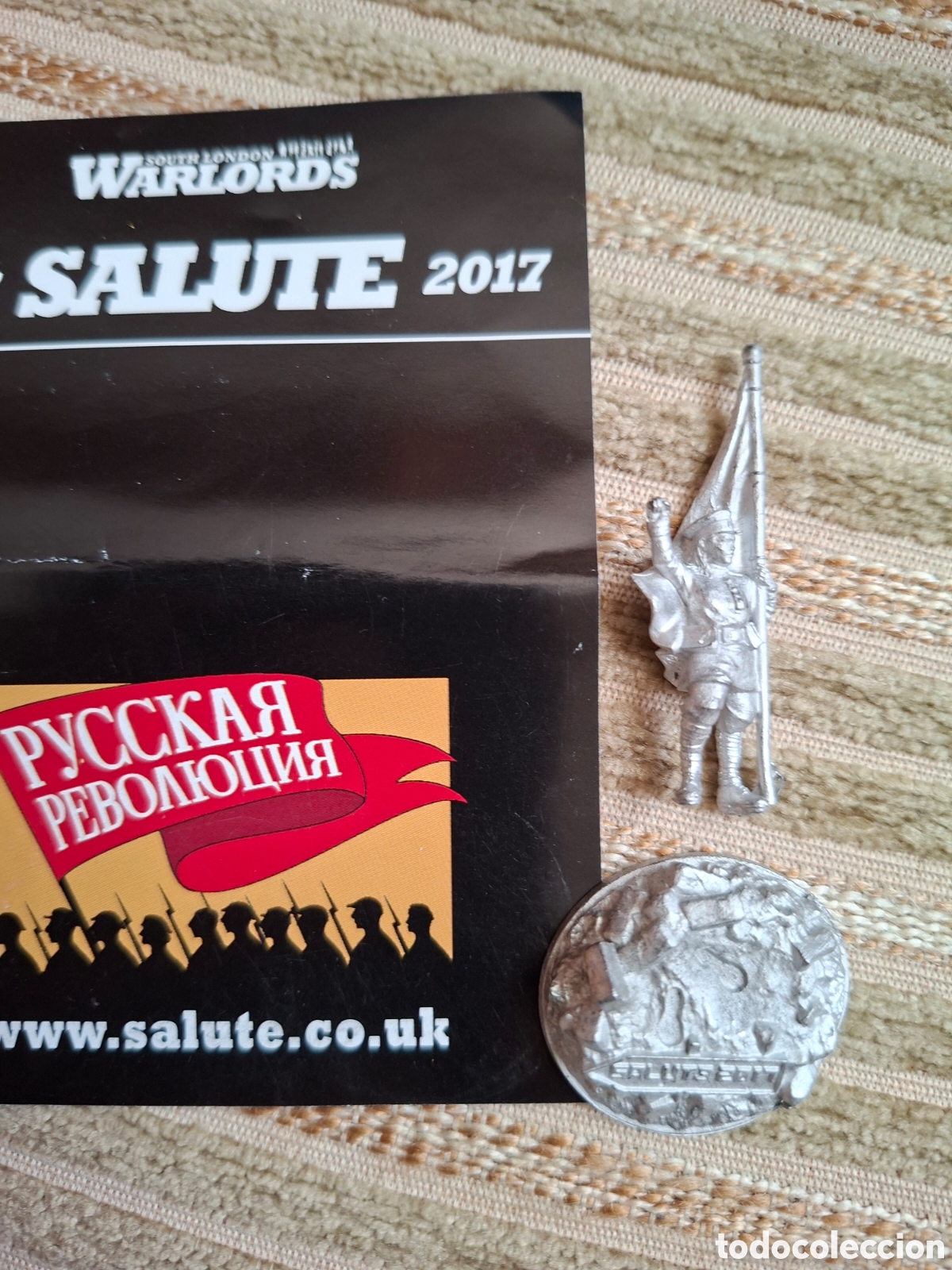 Old Toys: FIFURA de la Revoluci&oacute;n Rusa, conmemorativa de la feria de SALUTE, UK, 2017