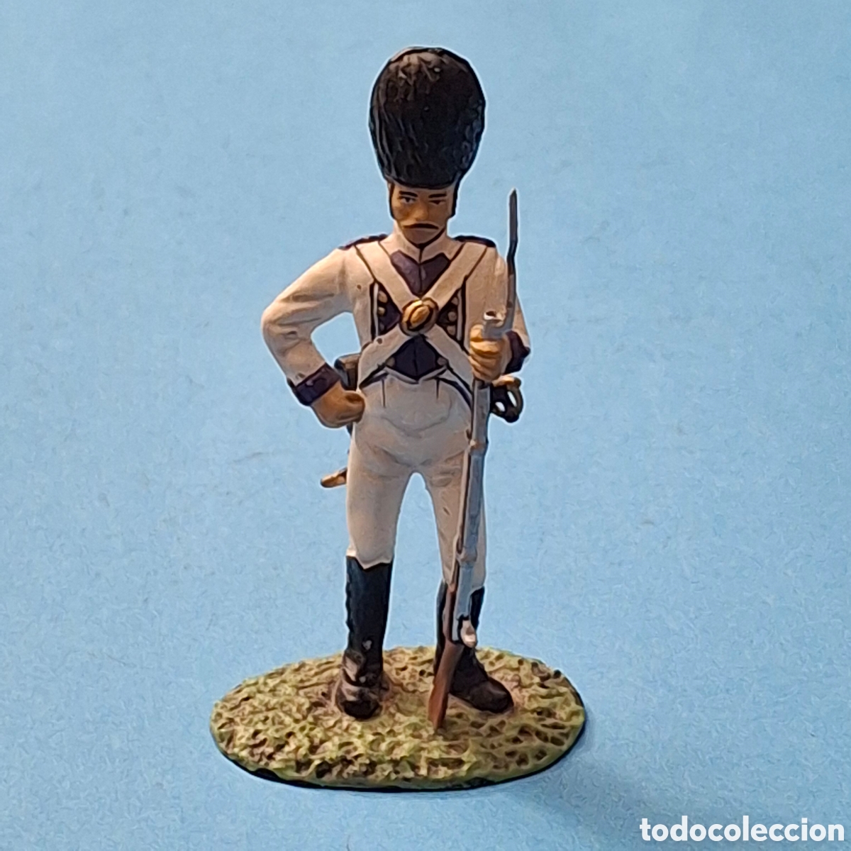 Juguetes antiguos: SOLDADO DE PLOMO DE LA HISTORIA DE ESPA&Ntilde;A - GRANADERO DEL REGIMIENTO DEL PRINCIPE 1808