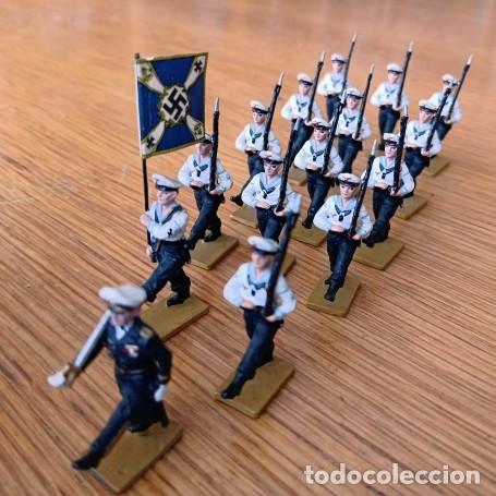 Juguetes antiguos: FORMACION DE LA KRIEGSNARINE 1941 (ARMADA ALEMANA) - 30MM - MINIART - SEGUNDA GUERRA MUNDIAL