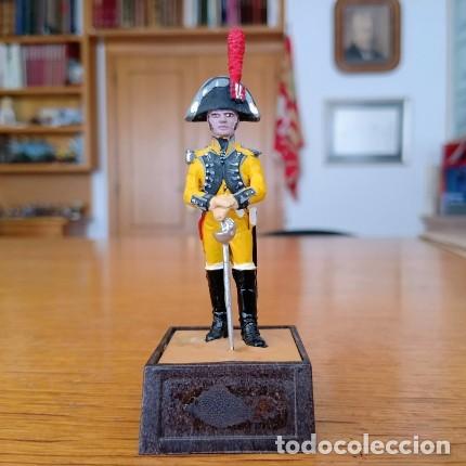 Juguetes antiguos: SOLDADOS DE PLOMO- 54 MM - SOLDAT - EJERCITO ESPA&Ntilde;OL: TENIENTE DE DRAGONES 1808 - 54MM