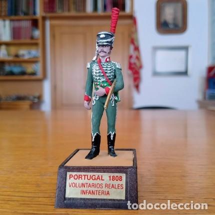 Juguetes antiguos: SOLDADOS DE PLOMO- 54 MM - SOLDAT - EJERCITO PORTUGUES: VOLUNTARIOS REALES 1809 - 54MM