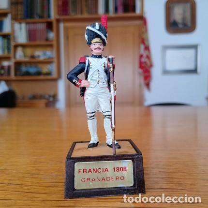 Juguetes antiguos: SOLDADOS DE PLOMO- 54 MM - SOLDAT - EJERCITO FRANCES: GRANADERO 1808 - 54MM
