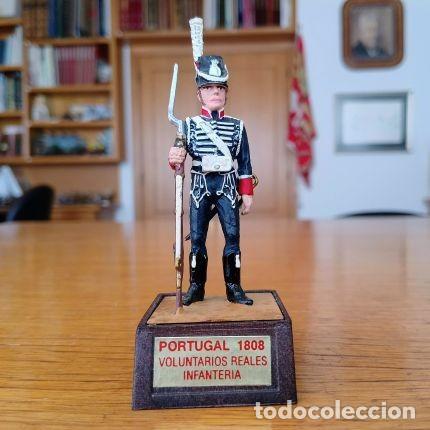 Juguetes antiguos: SOLDADOS DE PLOMO- 54 MM - SOLDAT - EJERCITO PORTUGUES: VOLUNTARIOS REALES 1809 - 54MM