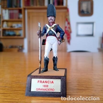 Juguetes antiguos: SOLDADOS DE PLOMO- 54 MM - SOLDAT - EJERCITO FRANCES: GRANADERO 1808 - 54MM