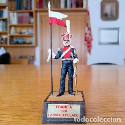 Juguetes antiguos: SOLDADOS DE PLOMO- 54 MM - SOLDAT - EJERCITO FRANCES: LANCERO POLACO 1808 - 54MM