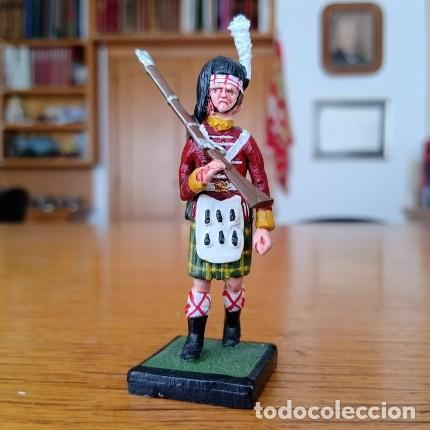 Juguetes antiguos: SOLDADO DE PLOMO - ALYMER 54 MM - Napole&oacute;nico: Infanter&iacute;a Escocesa 1808 - 54MM
