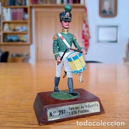 Juguetes antiguos: SOLDADO DE PLOMO - ALYMER 54 MM - Napole&oacute;nico: Tambor de la Guardia. Francia 1808 - 54MM