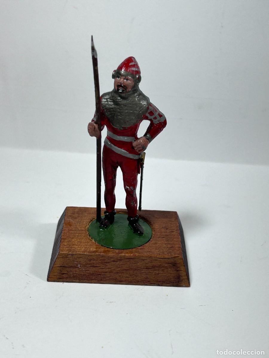 Juguetes antiguos: INFANTE ALEMAN 2&ordf; MITAD SIGLO XIV SOLDADO DE PLOMO DE ALYMER 050/1