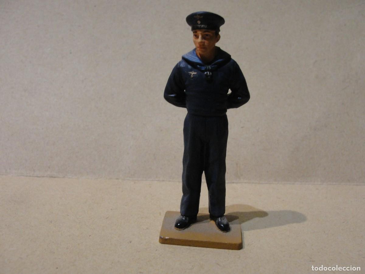 Juguetes antiguos: soldado de plomo SAILOR KRIEGSMARINE GERMANY 1939-1945 DEL PRADO