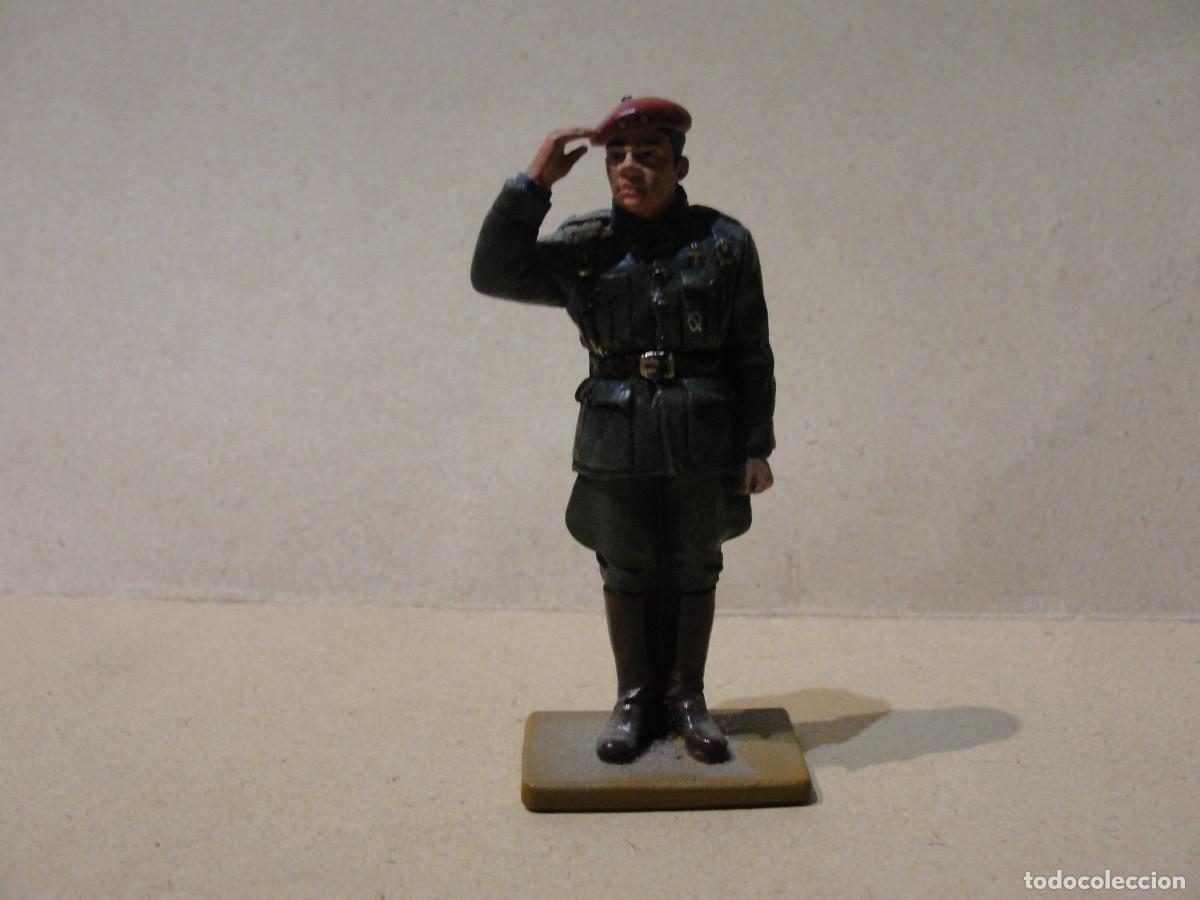 Juguetes antiguos: soldado de plomo LIEUTENANT VOLUN. DVN. IN RUSSIA SPAIN espa&ntilde;a 1942 division azul DEL PRADO