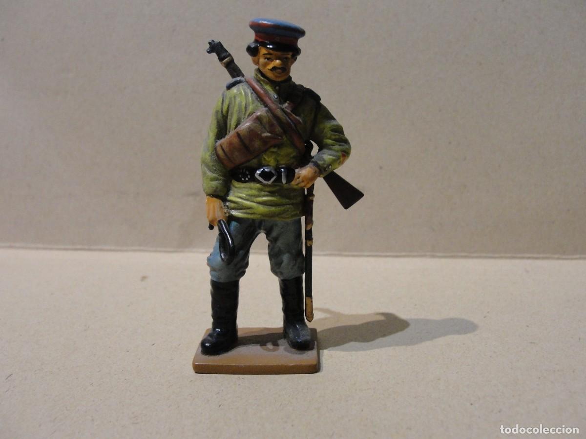 Juguetes antiguos: soldado de plomo DON COSSACK white army RUSSIA 1918 DEL PRADO