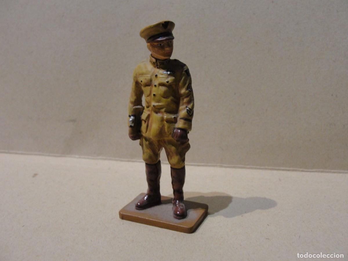 Juguetes antiguos: soldado de plomo AIR SERVICE INSTRUCTOR USA 1918 DEL PRADO