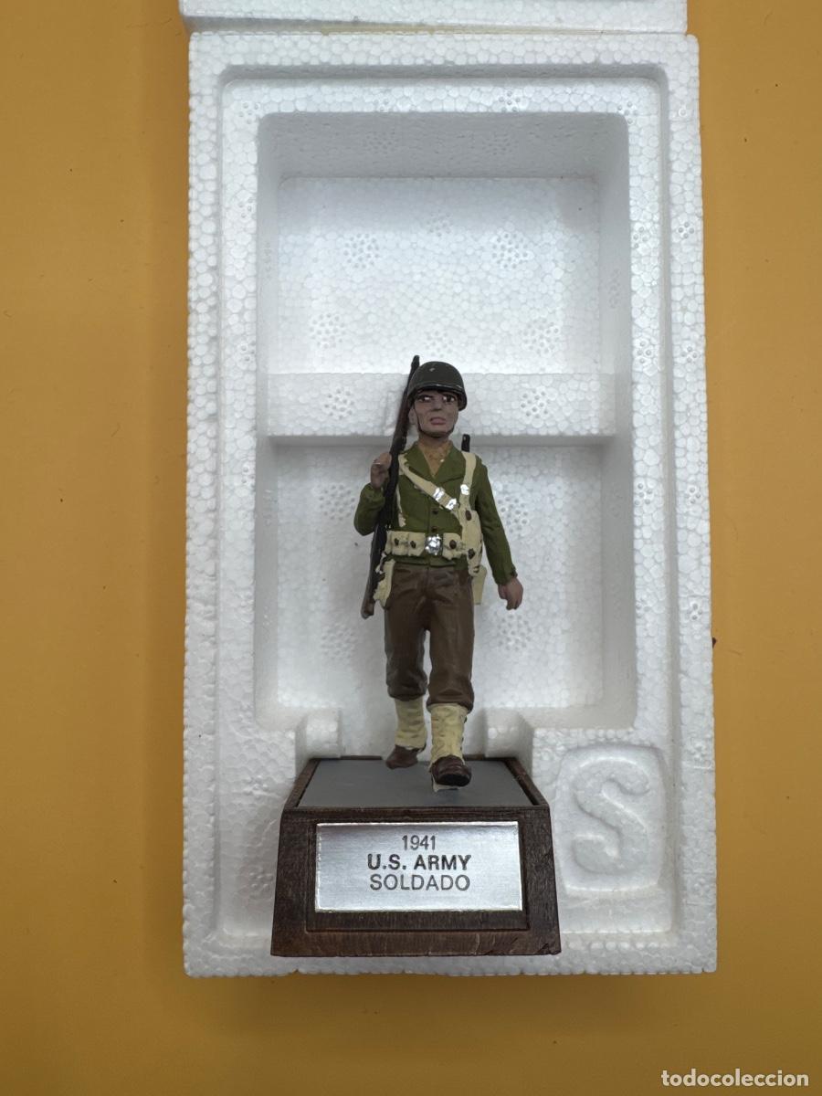 Juguetes antiguos: Soldado de Plomo - us army 1941- Marca Soldat - con Caja Original