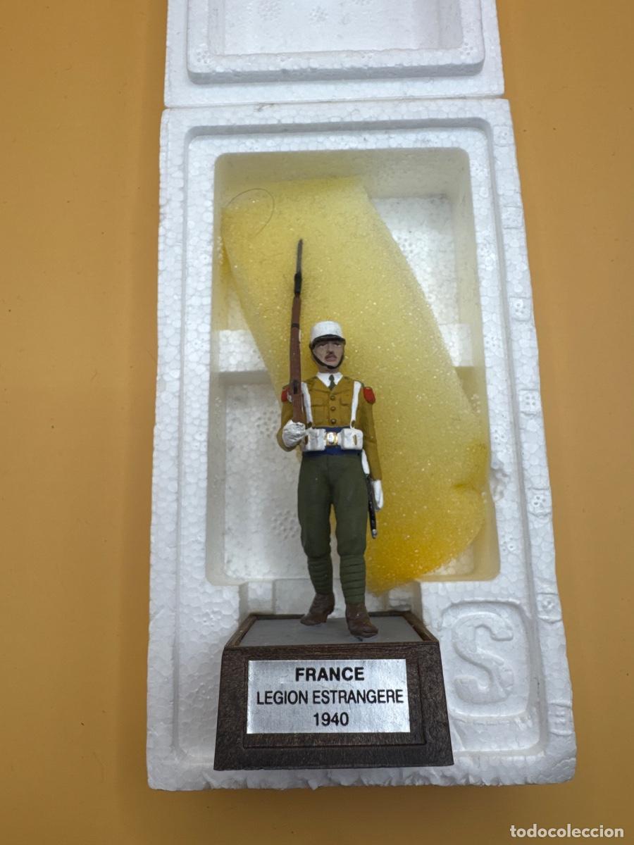 Juguetes antiguos: Soldado de Plomo - legi&oacute;n francesa 1940-45- Marca Soldat - con Caja Original