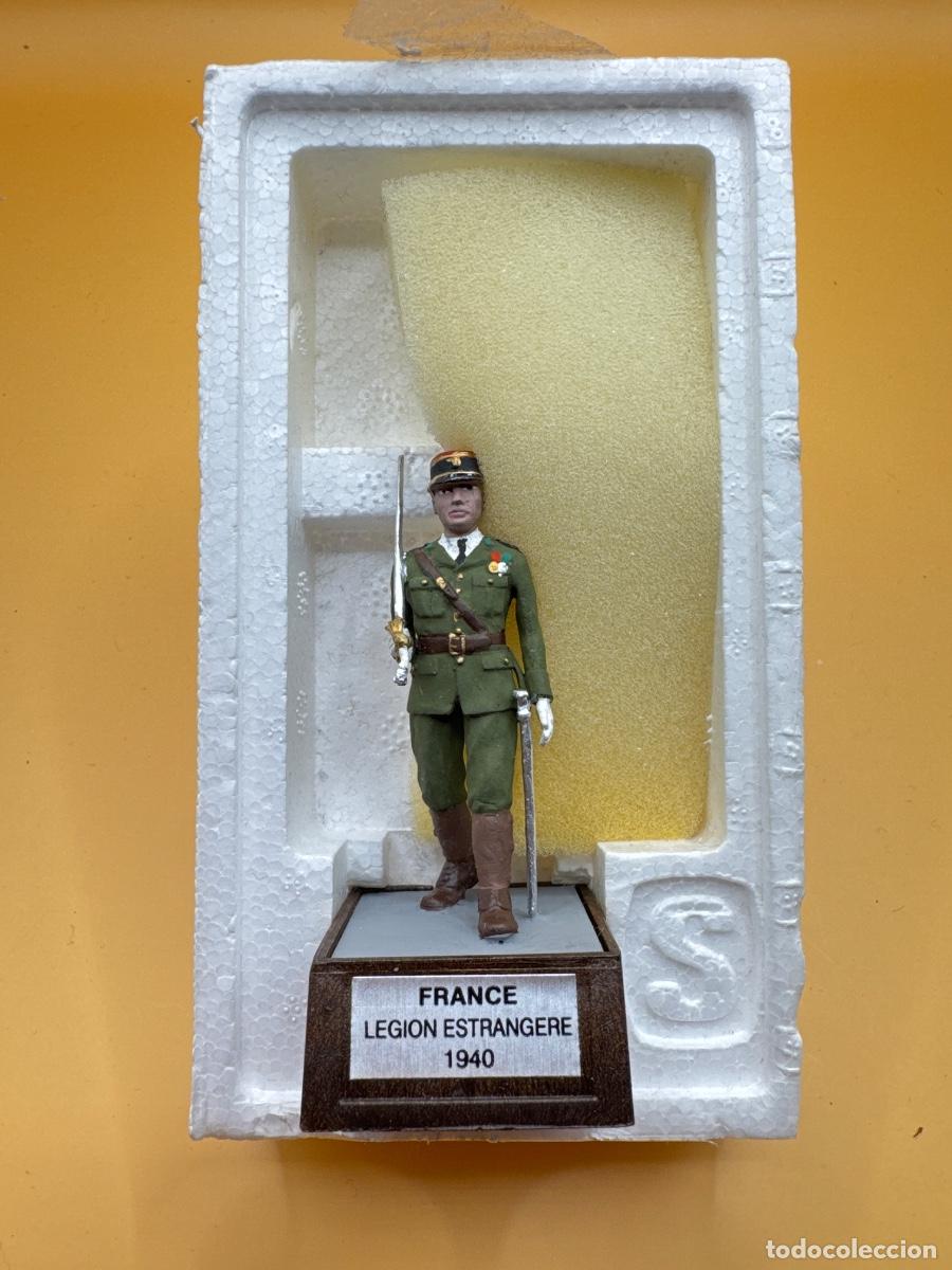 Juguetes antiguos: Soldado de Plomo - legi&oacute;n francesa 1940-45- Marca Soldat - con Caja Original