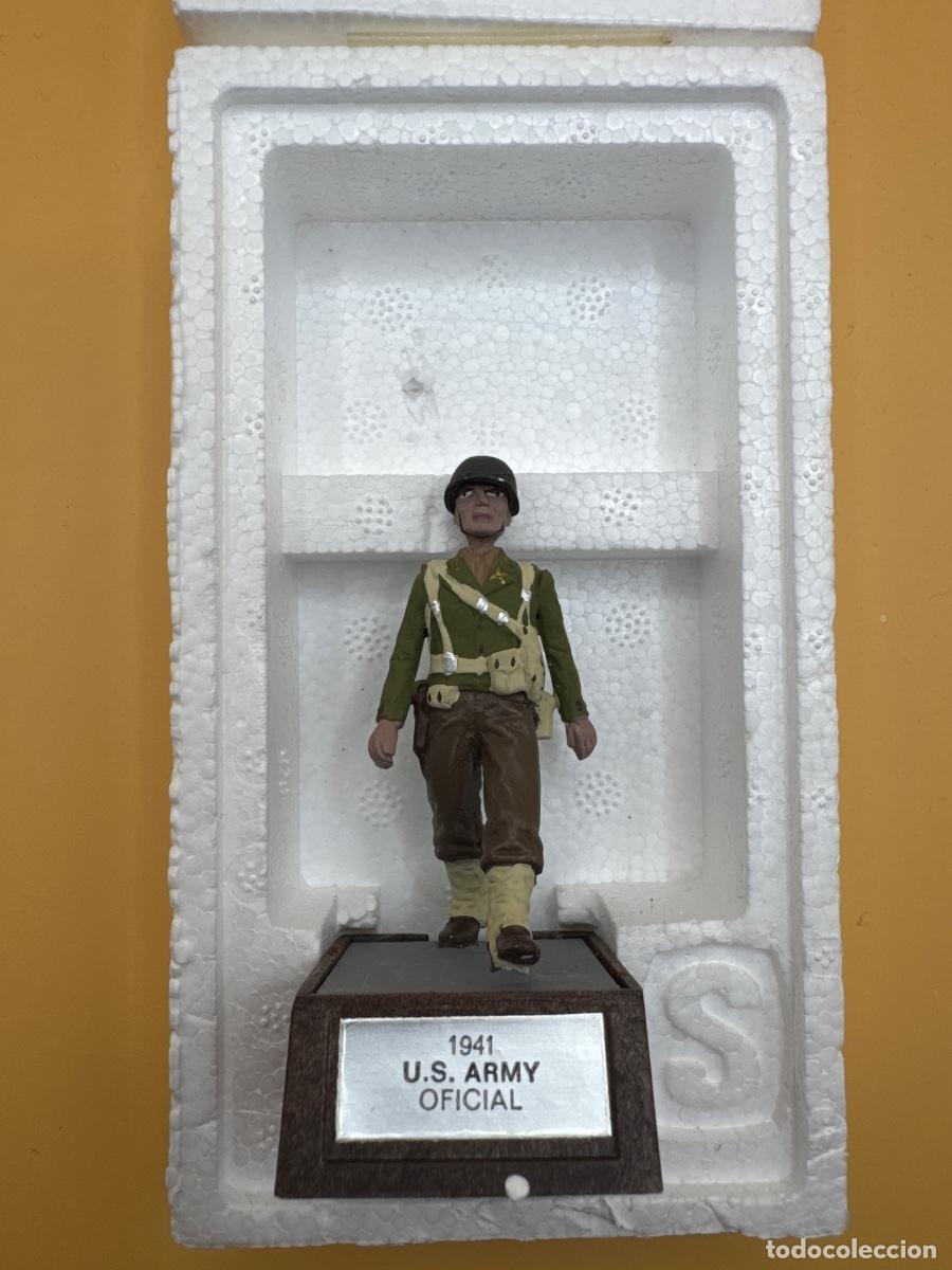 Juguetes antiguos: Soldado de Plomo - us army 1941-45- Marca Soldat - con Caja Original