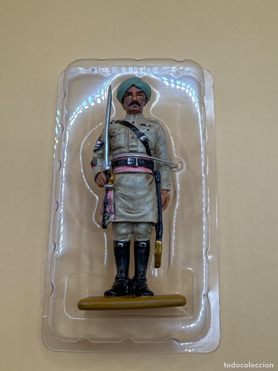 Juguetes antiguos: Soldados plomo Ed. DEL PRADO: dafadar 1st. Jodhpur lancer, India, 1916.