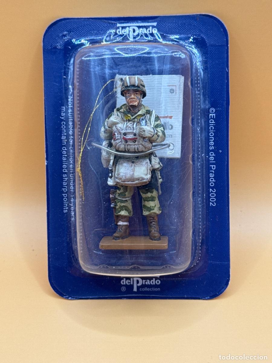 Juguetes antiguos: PLOMO DEL PRADO SOLDADOS GUERRAS SIGLO XX N 63 SARGENTO AMERICANO PARACAIDISTA USA 1944