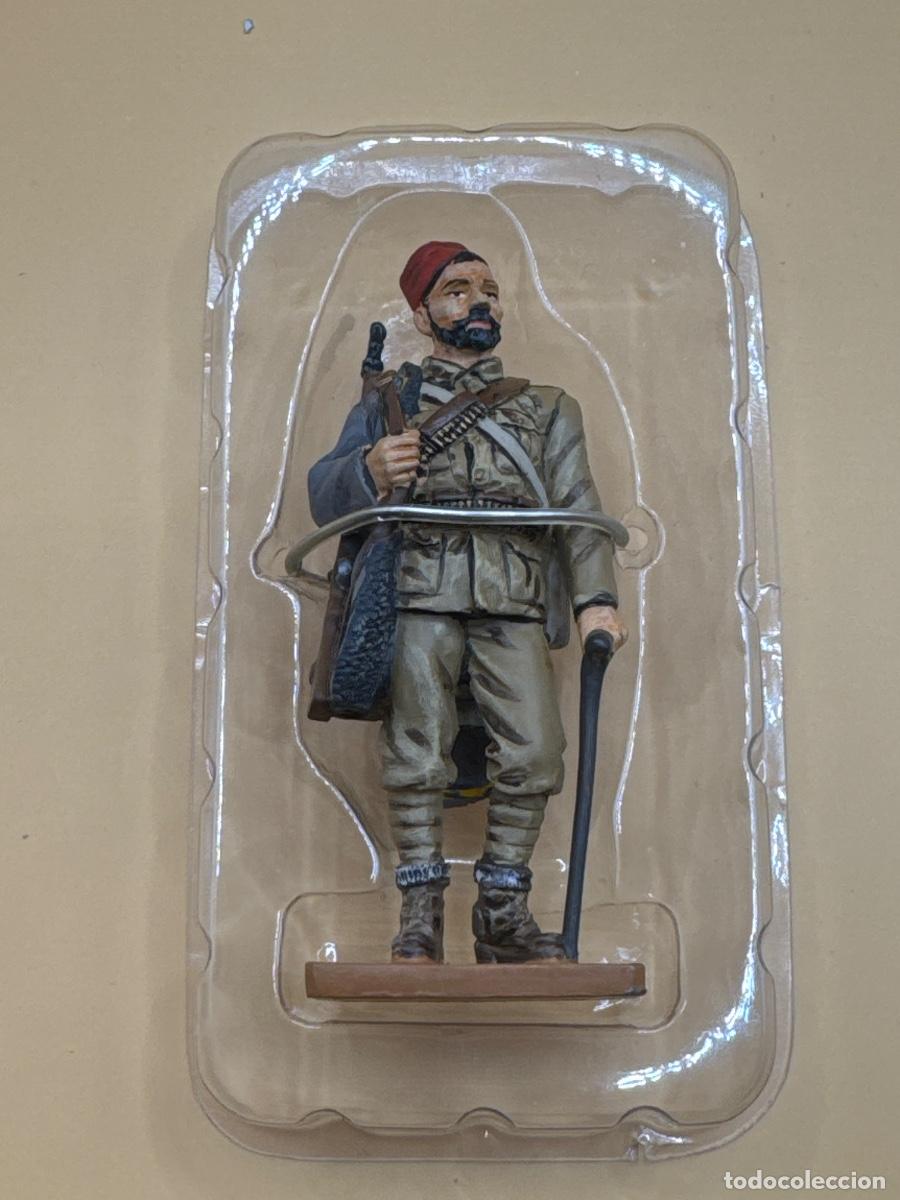 Juguetes antiguos: Soldados plomo Ed. DEL PRADO: partisan ELAS, Grecia, 1944.