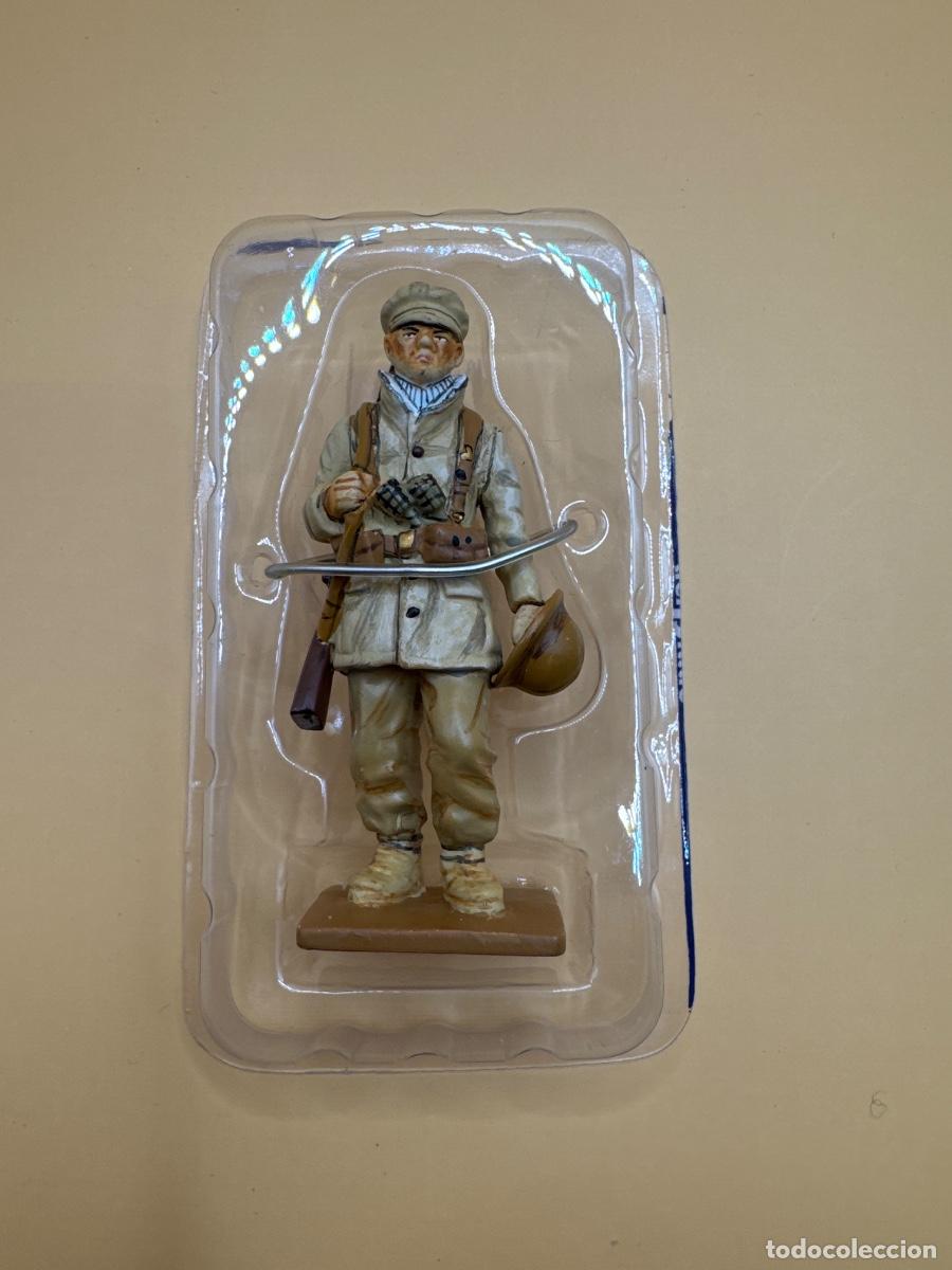 Juguetes antiguos: 21-Figura Soldado metal Voluntario Brigadas Internacionales Spain 1937 Esc 1:30 Del Prado