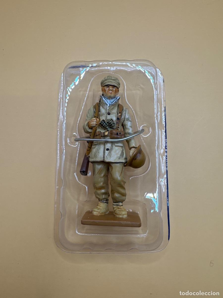 Juguetes antiguos: 21-Figura Soldado metal Voluntario Brigadas Internacionales Spain 1937 Esc 1:30 Del Prado