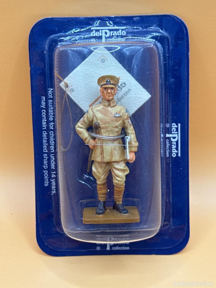 Juguetes antiguos: Soldado Plomo. DEL PRADO. Sargento Royal Flyng Corps. UK 1914