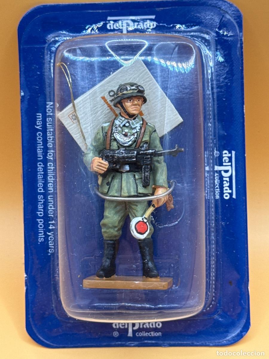 Juguetes antiguos: Soldado Plomo. DEL PRADO. Feldwebel. Military Police. GERMANY 1944