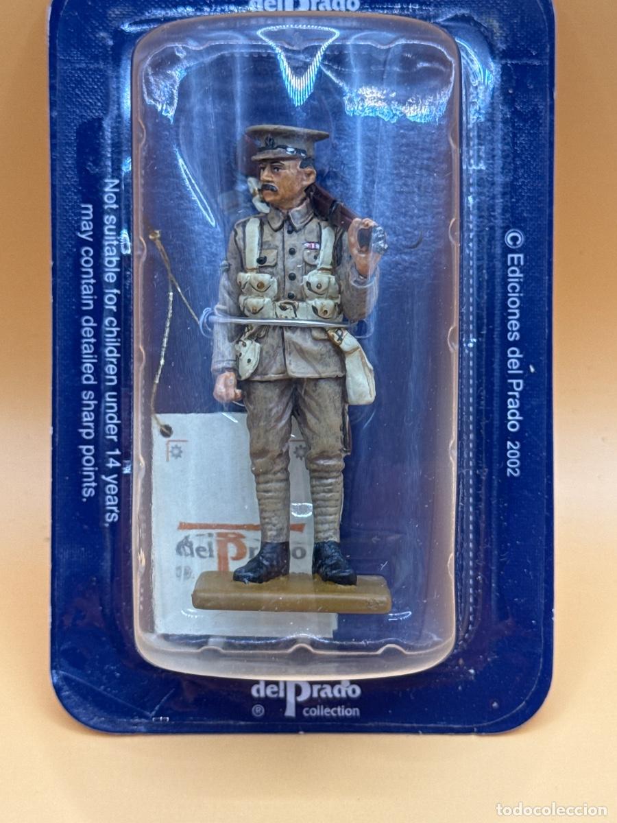 Juguetes antiguos: Corporal Rifle Brigede UK 1914 Del Prado Collection