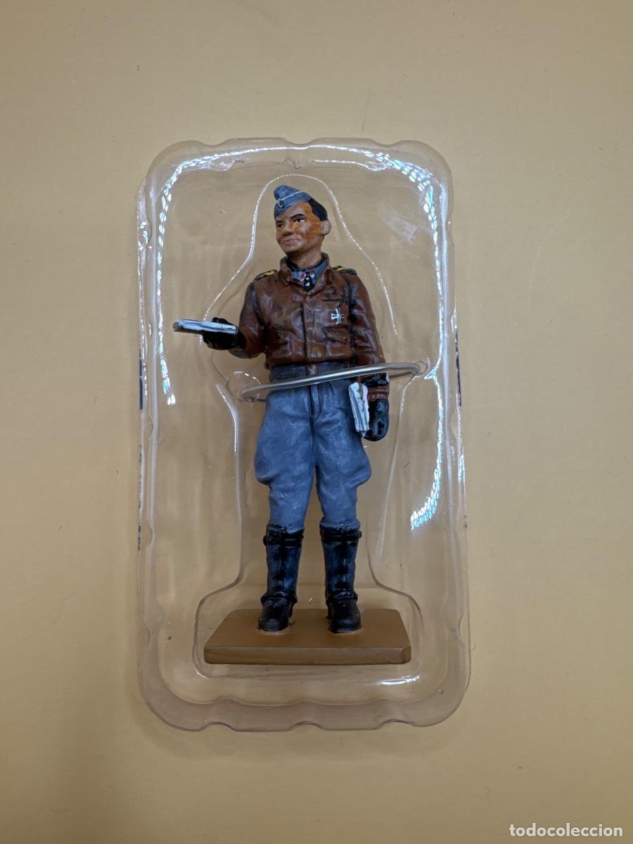 Juguetes antiguos: Soldados plomo Ed. DEL PRADO: gruppen-kommader luftwaffe Alemania 1944