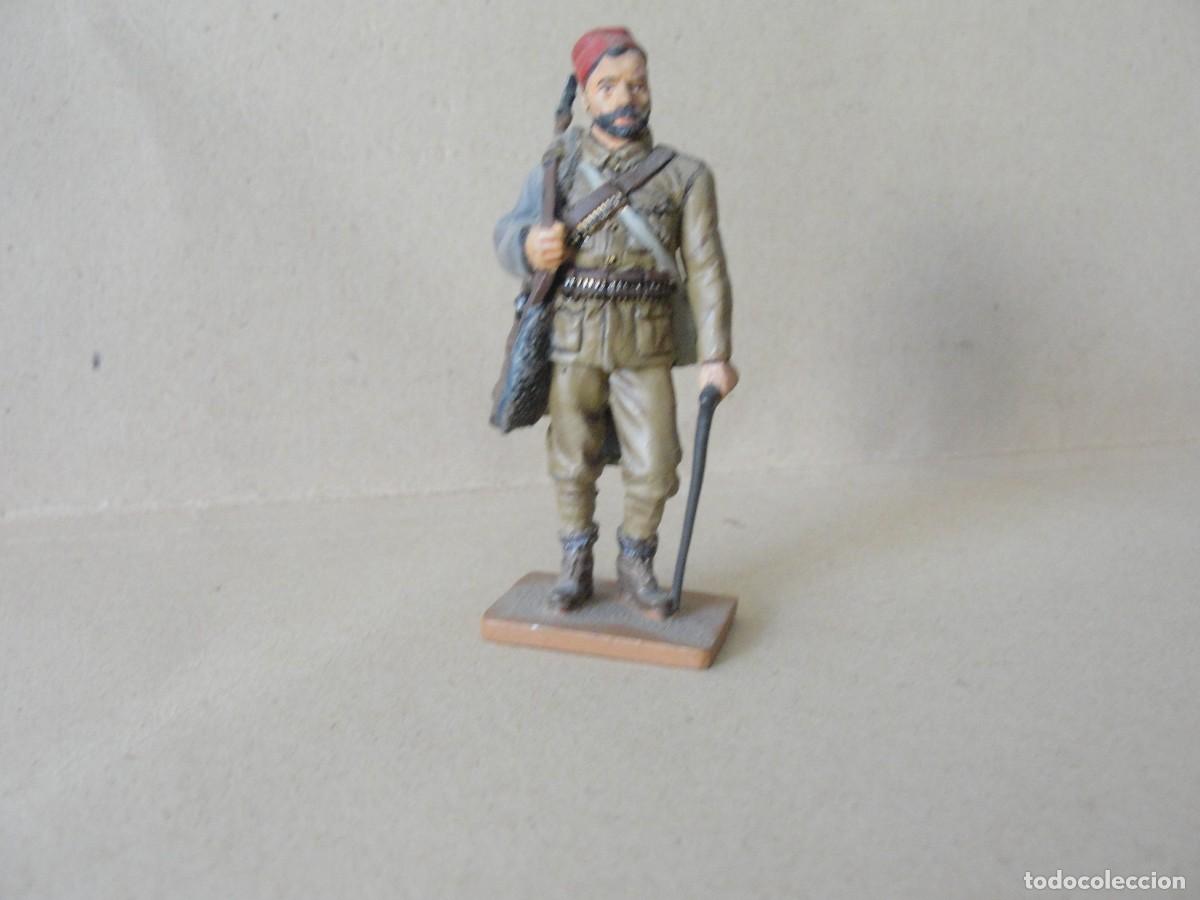 Juguetes antiguos: soldado de plomo PARTISAN ELAS GREECE 1944 DEL PRADO