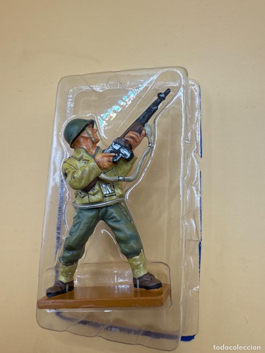 Juguetes antiguos: SOLDADO DE PLOMO RANGERS NORMANDIA USA 1944 COLECCION DEL PRADO