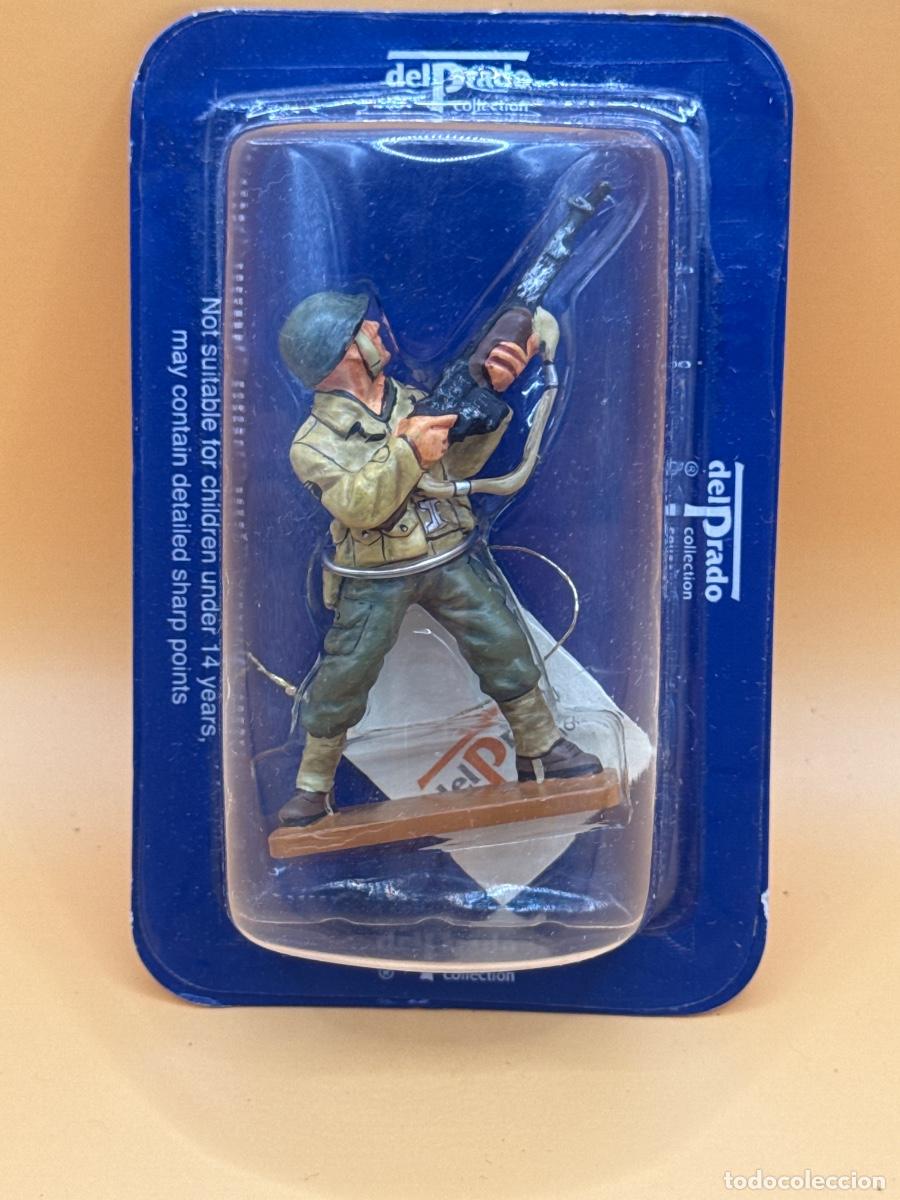 Juguetes antiguos: SOLDADO DE PLOMO RANGERS NORMANDIA USA 1944 COLECCION DEL PRADO
