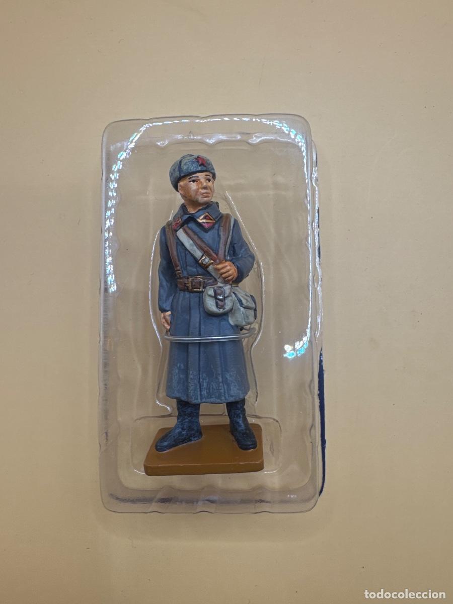 Juguetes antiguos: Soldados plomo Ed. DEL PRADO: infantry soldier Stalingrado URSS 1943