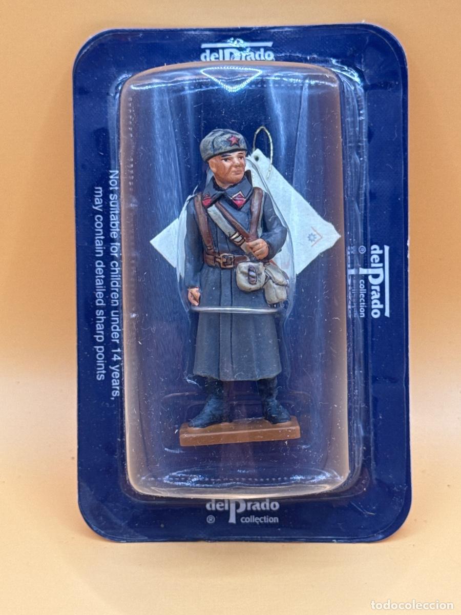 Juguetes antiguos: Soldados plomo Ed. DEL PRADO: infantry soldier Stalingrado URSS 1943