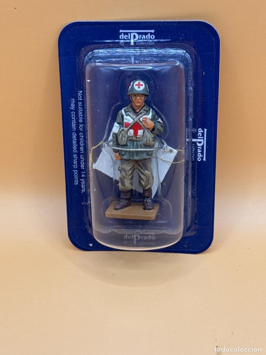 Jeux Anciens: Soldados plomo Ed. DEL PRADO: medic 94&rdquo; infantry division, USA, 1945.