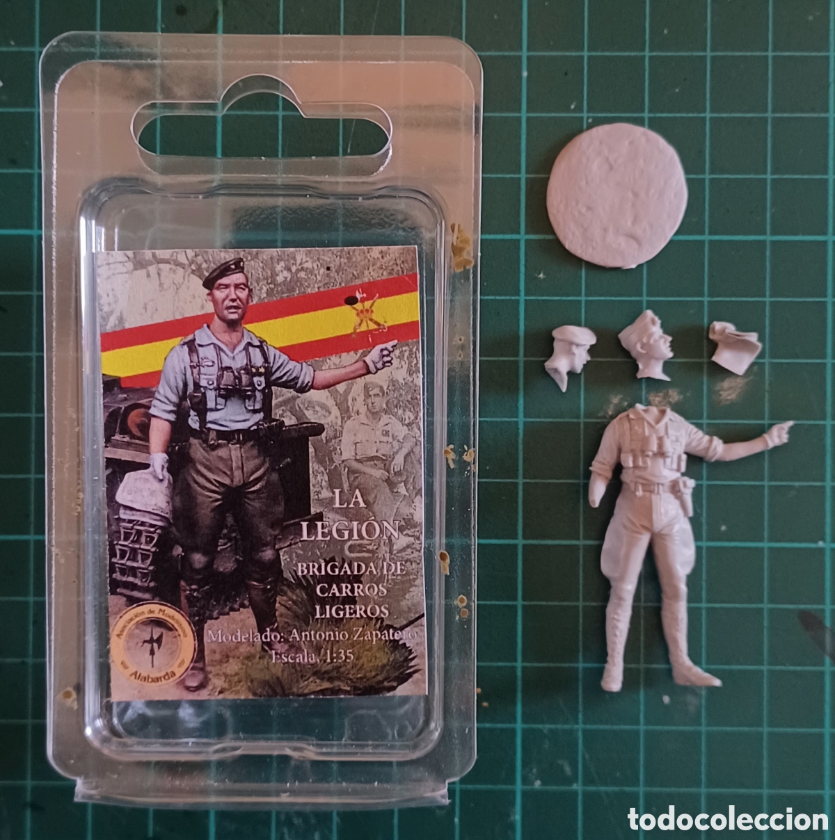 Juguetes antiguos: Brigada de carros ligeros. La Legion 1936-39