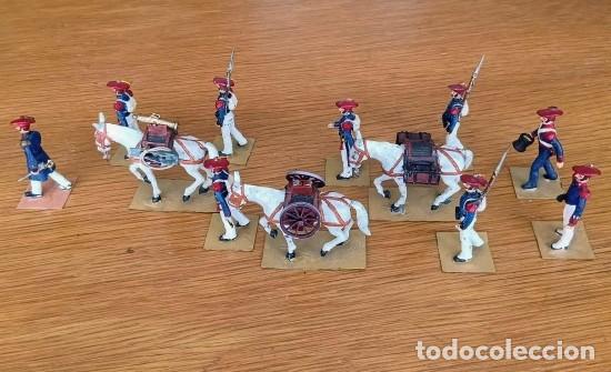 Juguetes antiguos: SOLDADO DE PLOMO - 54MM JOSE ALMIRALL - CARLISTAS ARTILLERIA DE MONTA&Ntilde;A - MINIATURAS FIGURA 54 MM