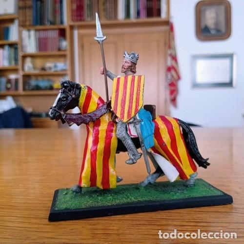 Juguetes antiguos: SOLDADO DE PLOMO - JAIME I EL CONQUISTADOR - ALYMER - FIGURA 54MM
