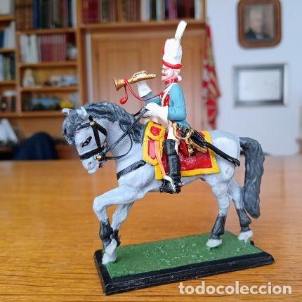 Juguetes antiguos: SOLDADO DE PLOMO - ALYMER 54MM - NAPOLEONICO: TROMPETA DE GRANADEROS. FRANCIA 1807 - 54 MM