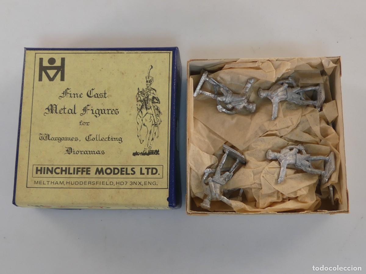 Juguetes antiguos: SOLDADITOS DE PLOMO - 10 UNIDADES HINCHLIFFE MODELS CON CAJA