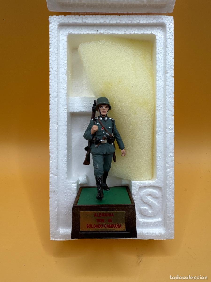 Juguetes antiguos: Soldat soldado de campa&ntilde;a aleman